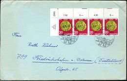 SCHWEIZ 1962 (21.7.) 20 C.+ 10 C. Pro Patria, Reine MeF: Bogen-Eckrand-4er-Streifen M. Farbrandstreifen + Passerkreuz =  - Non Classificati