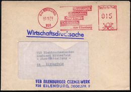 728 EILENBURG/ Saxerol/ Saxolen/ Saxetat/ Decelith.. 1979 (3.10.) AFS + Viol. Abs-2L: VEB EILENBURGER CHEMIE-WERK.. , In - Chimica