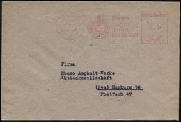 HAMBURG/ 36/ IG/ LEUNA/ Deutsche/ Gasolin/ AG 1948 (7.2.) AFS Mit Unverändertem I.-G.-Leuna-Logo ! (zeitbedingt Etw. Sch - Chimie