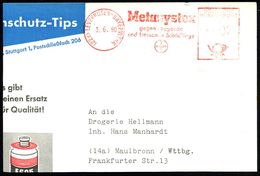 (22c) LEVERKUSEN-BAYERWERK #bzw.# BAYERWERK E / Metasystox/ Gegen Saugende/ U.fressende Schädlinge 1960/61 2 Verschieden - Química