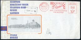 DÜSSELDORF 1/ KALLE/ Ozalid/ DAS LICHTPAUSPAPIER.. 1962 (2.10.) AFS Ohne PLZ (Firmenlogo) Klar Gest. Reklame-Bf: CELLOPH - Chimica