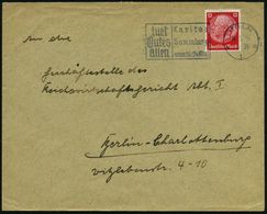 KÖLN/ *1e/ Tuet/ Gutes/ Allen/ Caritas/ Sammlung/ Vom 18.-24.Mai 1935 (Mai) Seltener MWSt , Klar Gest. Inl.-Bf. (Bo.S 17 - Cristianesimo