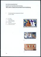 B.R.D. 1990 (März) 100 Pf. "100 Jahre Diakonenanstalt Rummelsberg", 15 Verschied. Color- Entwürfe Der Bundesdruckerei Au - Cristianesimo