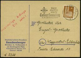 (13b) MÜNCHEN 2/ TUET/ GUTES/ ALLEN/ Caritas-Sammlung/ 8.-16.OKT. 1949 (Okt.) Seltener MWSt = Strahlenkreuz , Klar Gest. - Christianisme