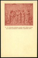 ITALIEN 1894 PP 10 C. Umberto I., Braun: 700-Jahrfeier St. Antonius Von Padova, Bild 7 , Rs.: S. Antonius Infantem Pauci - Cristianesimo