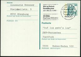 8900 AUGSBURG 1/ Mp/ Welt Im Umbruch/ Ausstellung/ ..7450 Jahre/ Augsburger Bekenntnis 1980 (15.4.) MWSt Klar Auf Bedarf - Christianity