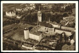 Wittenberg 1935 6 Pf. BiP WHW-Lotterie, Grün: Schloßkirche (Luftbild) Ungebr. (Mi.P 254/148) - Flüchtlinge & Suchdienste - Christianisme