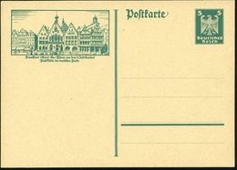 Frankfurt (Main) 1926 5 Pf. BiP Adler ,grün.: Der Römer Aus Dem 15. Jhdt., Wahlstätte Der Deutschen Kaiser, Postfr.! (Mi - Other & Unclassified