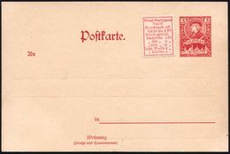 Leipzig 1897 3 Pf. Stadtpost Sonder-P. "Lipsia", Karmin: Kaiser Maximilian I. =  "400 Jahre Messeprivileg" + Zugeklebte  - Autres & Non Classés