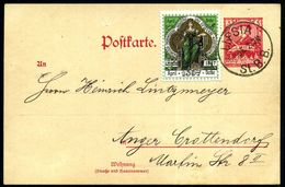 Leipzig 1898 (3.11.) Stadtpost "Lipsia", Sonder-P 3 Pf., Rot: "400 Jahre Messe-Privileg" = Kaiser Maximilian I. (u. Orts - Autres & Non Classés