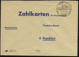 7251 HEIMSHEIM/ 1000 Jahre/ Schleglerstadt 1974 (14.1.) HWSt (Ortsbild), "Schlegler" = Wehrhaftes Adels-Bündnis Ab 14. J - Autres & Non Classés