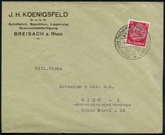 BREISACH/ Historische Festspiele Peter Von Hagenbach.. 1934 (6.7.) Seltener HWSt = Ritter Des St. Georg (um 1420 - 1474) - Altri & Non Classificati
