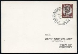BERLIN-CHARLOTTENBURG 5/ Welt-Kongreß Der Baptisten 1934 (5.8.) Seltener SSt 2x Klar Auf Inl.-Karte (Bo.149) - Expresszü - Other & Unclassified