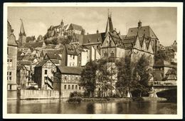 Marburg/ Lahn 1935 (12.5.) 6 Pf. BiP WHW-Lotterie, Grün: Elisabeth-Kirche U. Landgrafen-Schloß Etc., Bedarf (Mi.P 254/16 - Altri & Non Classificati