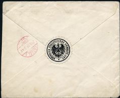 BERLIN W/ *64* 1906 (24.11.) 1K-Gitter + Rs. Siegeloblate: KGL. PREUSS. HEROLDS-AMT Auf (minim. Verkürztem) Nachgebühr-B - Autres & Non Classés