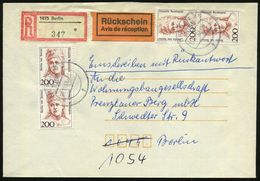 B.R.D. 1992 (30.11.) 200 Pf. Bertha V. Suttner, Friedens-Nobelpreis 1905 ("Die Waffen Nieder!") Reine MeF: 2 Vertikale P - Other & Unclassified