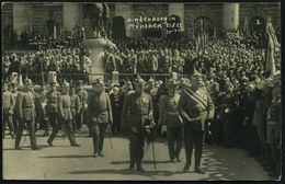 München 1922 (21.8.) 3 Verschiedene S/w.-Foto-Ak.: Hindenburg In München, Sign. Spiessl (Hindenbg. Und Veteranen (2), Im - Sonstige & Ohne Zuordnung