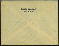Berlin NW 7 1932 (15.12.) Schw. Ra.3: Durch/Auswärtiges Amt,/Posthilfsstelle.(PSt.I) = Hauspostamt Außenministerium + 1L - Other & Unclassified