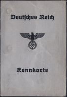 Berlin 1940 (30.11.) Orig. Kennkarte: Personalausweis Einer Frau Mit Lichtbild U. 2 Fingerabdrucke, Am 24.8.1945 Verläng - Other & Unclassified