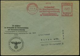 BERLIN-CHARLOTTENBURG 2/ Reichsanstalt/ Für Arbeitsvermittlung/ U.Arbeitslosenversicherung/ Reichsausgleichsstelle.. 193 - Other & Unclassified