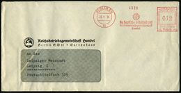 BERLIN SW/ 11/ Die Deutsche Arbeitsfront/ Reichsbetriebsgemeinschaft/ Handel 1936 (25.1.) AFS = DAF-Hakenkreuz.Logo Klar - Altri & Non Classificati