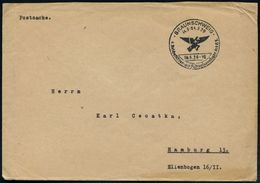 BRAUNSCHWEIG/ 4.Reichsführer-u.Führerinnenlager Der HJ 1939 (16.5.) SSt (alter NS-Adler) Klar Auf Markenlosem Postdienst - Autres & Non Classés