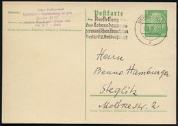 BERLIN O 17/ C/ Ausstellung/ Der Lebensbaum Im/ Germanischen Brauchtum.. 1935 (Juli) MWSt = Mythisch-rassenbiologische A - Andere & Zonder Classificatie