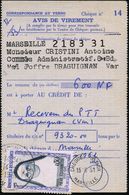 FRANKREICH 1961 (15.8.) 0.30 F. "Mutter Elisabeth" = Résistance (Nonne) Kl. 1K: CHEQUES POSTAUX/MARSEILLE, Seltene Formu - Autres & Non Classés