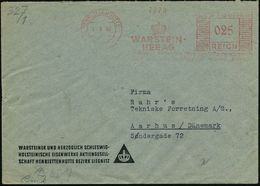 HENRIETTENHÜTTE/ WARSTEIN-/ HEEAG.. 1940 (1.6.) Seltener AFS 025 Pf. (Firmenlogo: Krone) Kriegsbedingt Etw. Schwach, Rs. - Autres & Non Classés