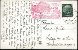 TEUFENBACH/ *b* 1939 (29.7.) Aptierte, Ehem. österr. 1K-Brücke + Roter HdN: Lachtalhaus/Wälzer Tauern-Steiermark Mit Mar - Sonstige & Ohne Zuordnung