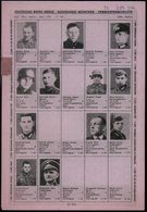 B.R.D. 1949 (ca.) S T A L I N G R A D - Vermißtenliste Des D.R.K. (Suchdienst München) Mit Namen Und Fotos Der Vermißten - WW2