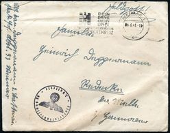 Weimar 1941 3 Verschiedene MWSt (1x Oben Nicht Ganz Voll) + 3 Verschiedene Briefstempel: Flakersatzabt. 33, 1. 2. U. 5.  - Seconda Guerra Mondiale