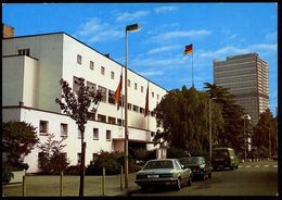 5300 BONN 12/ A/ BUNDES-HAUS 1981 (31.3.) HWSt = Hauspostamt Bundestag, Vierstellige PLZ, UB "a" (Bundeshaus) Auf Passen - Other & Unclassified