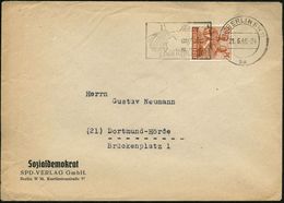 (1) BERLIN SW 11/ Aa/ Achtet/ Auf Den/ Kartoffelkäfer! 1948 (21.6.) MWSt Klar Auf Vordr.-Bf.: Sozialdemokrat, SPD-VERLAG - Autres & Non Classés