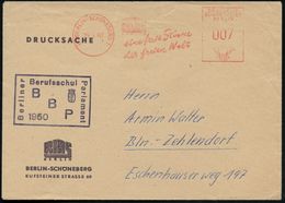 (1) BERLIN-SCHÖNEBERG 1/ RIAS/ Eine Freie Stimme/ Der Freien Welt 1960 (19.3.) AFS (Sender-Logo) = Radio Im Amerikan.Sek - Autres & Non Classés