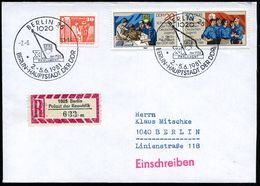 1020 BERLIN 25/ XI.PARLAMENT Der FDJ/ BERLIN-HAUPTSTADT DER DDR/ A 1981 (2.6.) SSt = Hauspostamt Palast Der Republik = F - Altri & Non Classificati