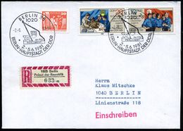 1020 BERLIN 25/ XI.PARLAMENT Der FDJ/ BERLIN-HAUPTSTADT DER DDR/ A 1981 (2.6.) SSt = Hauspostamt Palast Der Republik = F - Otros & Sin Clasificación