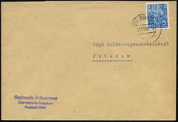 POTSDAM 1/ X 1958/62 2K-Steg Bzw. MaWSt.: POTSDAM 1/ab/ZAHLENLOTTO.. + Viol. 3L: Nationale Volksarmee/Dienststelle Potsd - Altri & Non Classificati