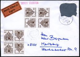 Bremen 1965 (17.11.) 10 Pf. Dauerserie "Dresden Zwinger", 4 Kehrdruck-Paare Unbeanstandet + 20 Pf. "20 Jahre Vertreibung - Other & Unclassified