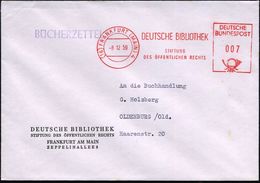 (16) FRANKFURT (MAIN) 4/ DEUTSCHE BIBLIOTHEK/ STIFTUNG/ DES ÖFFENTL.RECHTS 1959 (8.12.) AFS Klar Auf Dienst-Bf. (Dü.E-23 - Unclassified