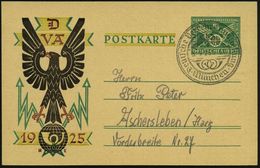 München/ Deutsche Verkehr-Ausstellung 1925 (8.5.) Seltener SSt (Weimarer Adler, 2 Posthörner) Auf Sonder-P 5 Pf.: DVA =  - Treni
