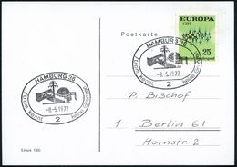 2 HAMBURG 36/ Strom Kennt Keine Grenzen 1972 (8.5.) SSt = Atomkraftwerk, Strommast , Klar Gest. Inl.-Kt. (Bo.542) - Zool - Elektriciteit