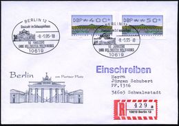 10619 BERLIN 12/ Staatsakt Im Schauspielhaus/ 50.JAHRESTAG/ ENDE DES ZWEITEN WELTKRIEGES 1995 (8.5.) SSt = Schauspielhau - Andere & Zonder Classificatie