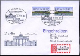 10619 BERLIN 12/ Staatsakt Im Schauspielhaus/ 50.JAHRESTAG/ ENDE DES ZWEITEN WELTKRIEGES 1995 (8.5.) SSt = Schauspielhau - Altri & Non Classificati