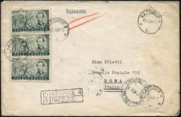 POLEN 1951 (20.4.) 45 Gr. "80 Jahre Pariser Kommune", Reine MeF: 3 Stück = Henryk Dabrowski (= Komponist, Irrtüml. Statt - Other & Unclassified