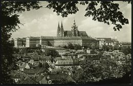 TSCHECHOSLOWAKEI 1950 (6.10.) 1,50 Kc. BiP Gottwald, Braun: PRAHA, St.Veits-Dom U. Prager Burg = Schauplatz Des I. U. II - Other & Unclassified