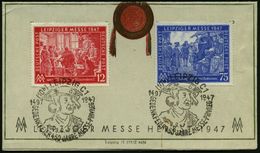 (10b) LEIPZIG C1/ 1497 1947/ GEDENKFEIER 450 JAHRE MESSE-PRIVILEG 1947 (3.9.) SSt = Brustbild Kaiser Maximilan I. Auf Ko - Autres & Non Classés