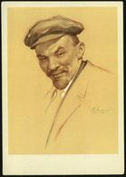 UdSSR 1968 3 Kop. BiP Komsomolzen , Grün: Lenin Mit Mütze (Pastell-Zeichnung) Ungebr. - Olympische Sommerspiele 1936 Ber - Lénine