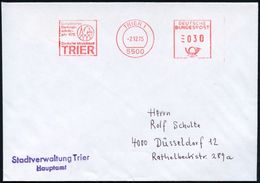 5500 TRIER 1/ Europ./ Denkmal-/ Schutz-/ Jahr 1975/ Deutsche Modellstadt.. 1975 (2.12.) AFS = Denkmalschutz-Logo , Kommu - Altri & Non Classificati
