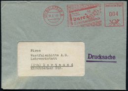 (21) BIELEFELD 2/ ..Durex/ Sicherheitsbremse/ PWB 1949 (10.5.) Dekorat. AFS = Fahrrad-Freilauf U. Bremse , Rs. Abs.-Vord - Altri (Terra)